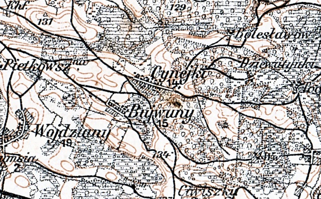 Vaizdas:Cineikiai, Buivūnai 1911 m. žemėlapyje.jpg