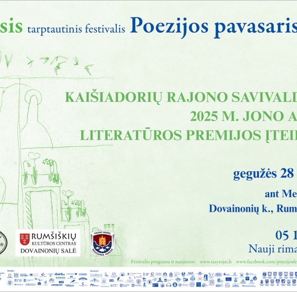 Poezijos pavasaris 2025 ir Jono Aisčio premijos įteikimas