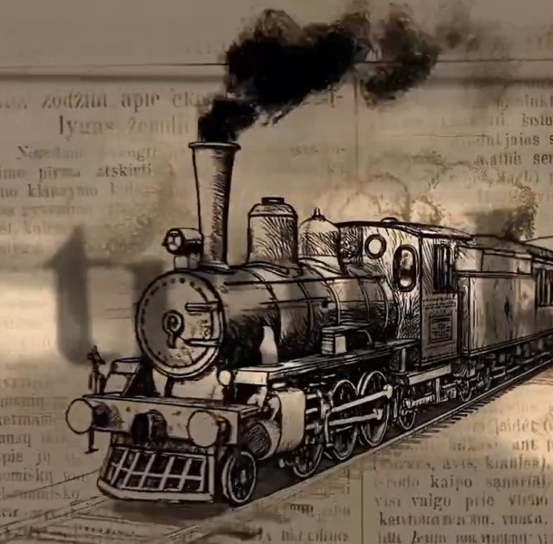 Pasaulinė premjera: Kaišiadorys atgyja animaciniame filme „Geležinis kelias“